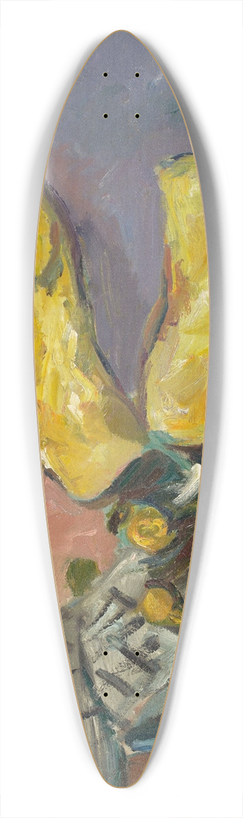 Max Beckmann - Stilleben mit gelben Stiefeln 39.3 inch art pintail longboard deck