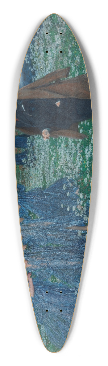 Maximilian Lenz - A World 39.3 inch art pintail longboard deck