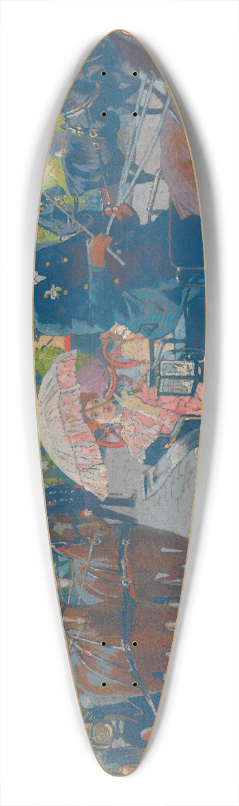 Maximilian Lenz - Praterfahrt 39.3 inch art pintail longboard deck