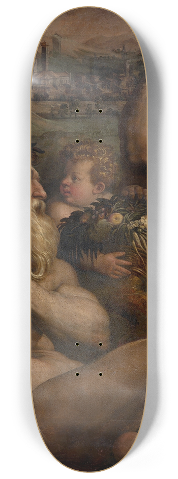 Giorgio Vasari - Allegory of Prato 8.25 inch art skate deck