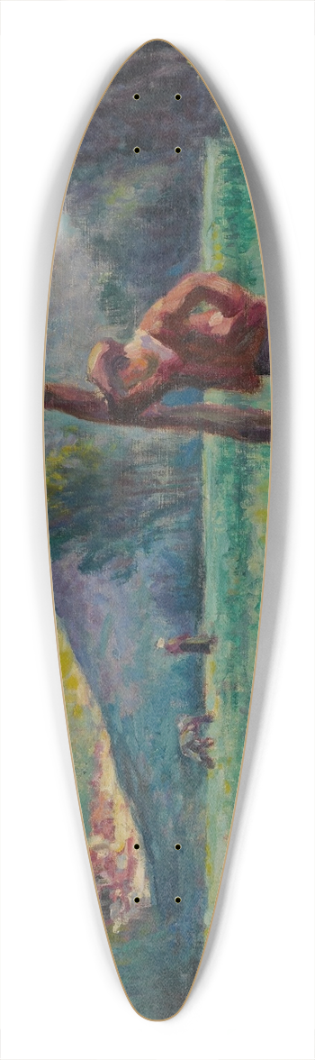 Maximilien Luce - Bessy-cur-Cure, paysage au pommier 39.3 inch art pintail longboard deck