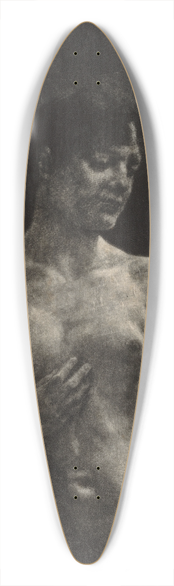 Max Klinger - A Standing Nude 39.3 inch art pintail longboard deck
