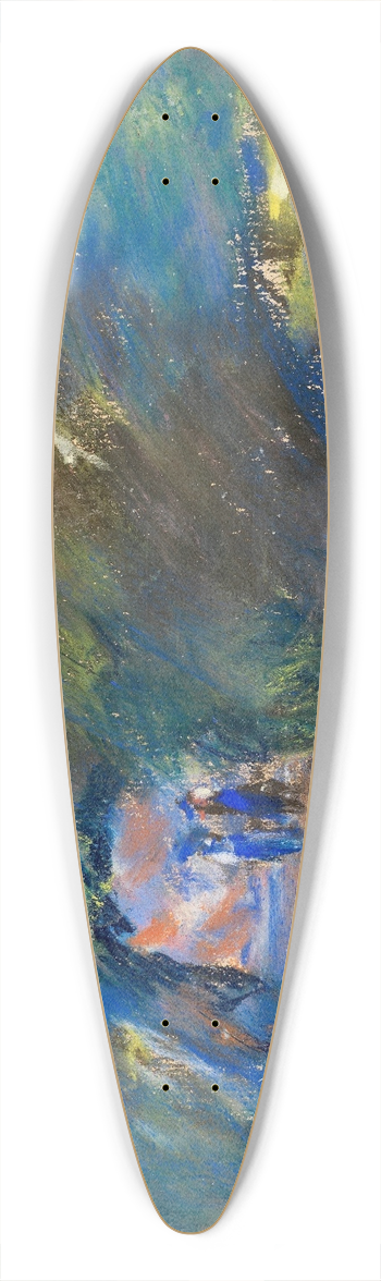 Max Liebermann - Allee mit zwei Reitern 39.3 inch art pintail longboard deck