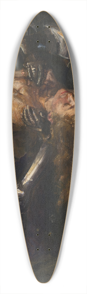 Max Slevogt - Lady Adventure 39.3 inch art pintail longboard deck