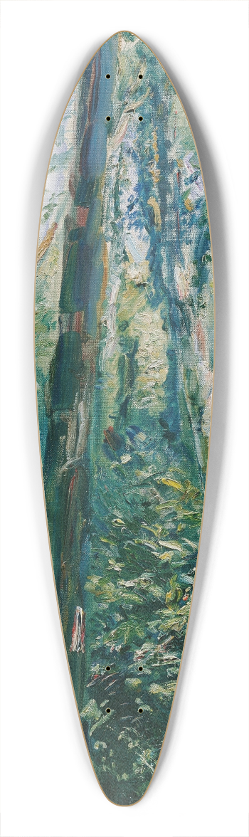 Max Slevogt - Waldweg 39.3 inch art pintail longboard deck