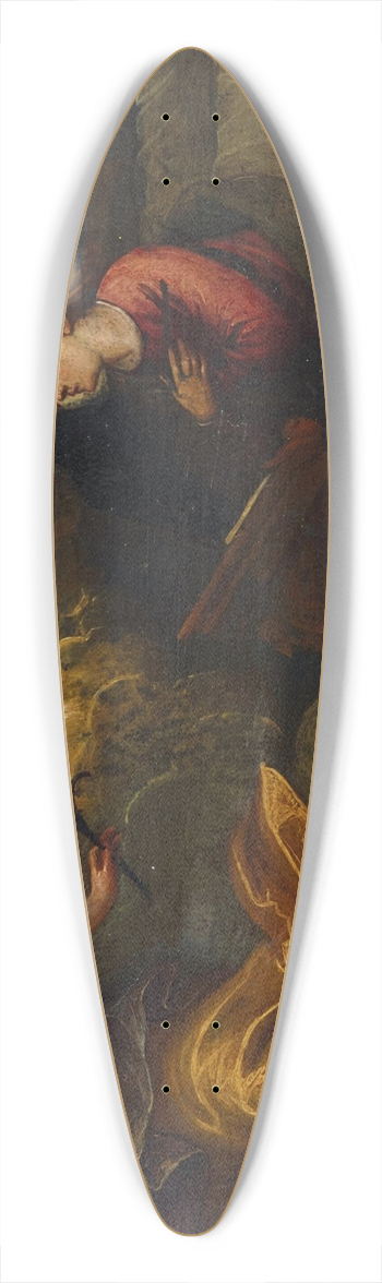 Melchiorre Galluzzi - The Annunciation 39.3 inch art pintail longboard deck