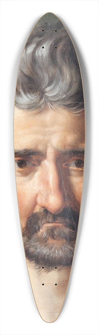 Merry-Joseph Blondel - Head of a Man 39.3 inch art pintail longboard deck