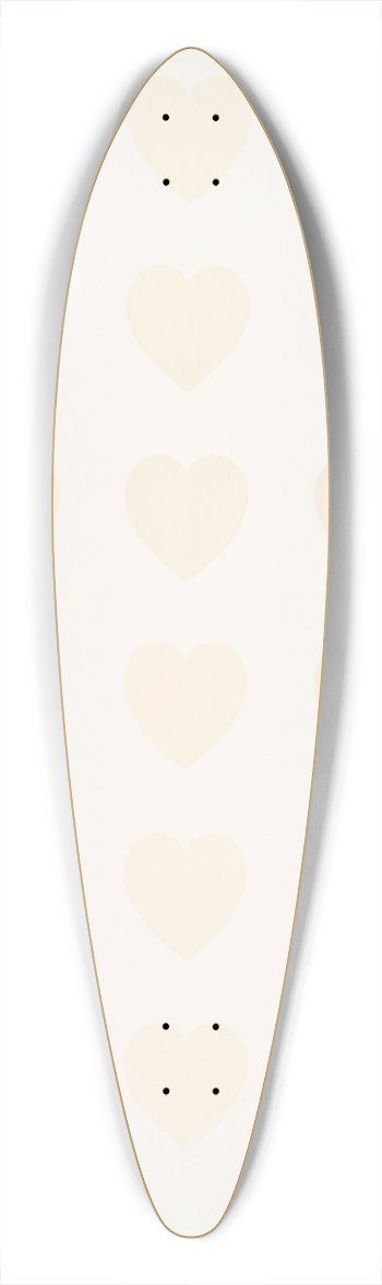 Michael David Brown - A three-fold cord is not easily broken 39.3 inch art pintail longboard deck