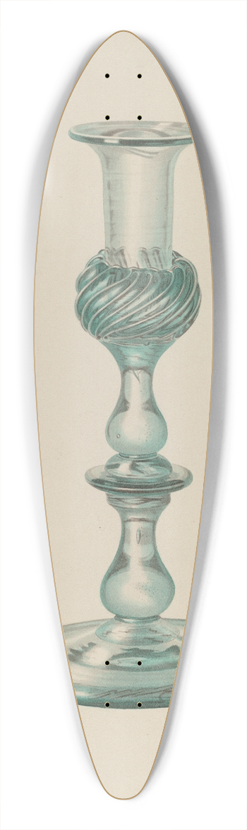 Michael Fenga - Candlestick 39.3 inch art pintail longboard deck