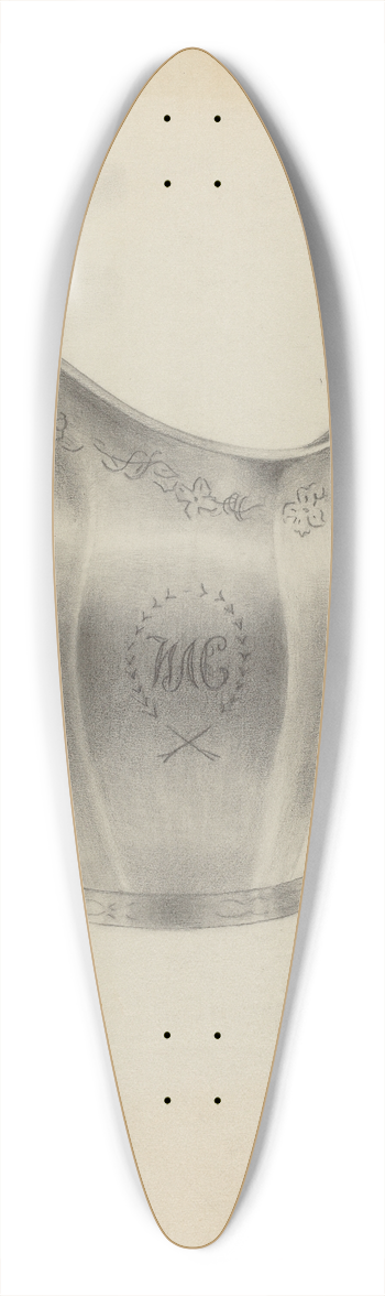 Michael Fenga - Silver Pitcher 39.3 inch art pintail longboard deck