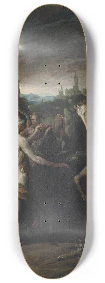 Giovanni Andrea Donducci - The Triumph Of David 8.25 inch art skate deck