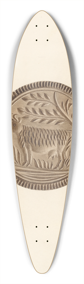 Michael Rekucki - Butter Mold 39.3 inch art pintail longboard deck