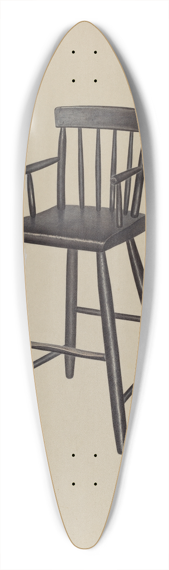 Michael Riccitelli - High Chair 39.3 inch art pintail longboard deck
