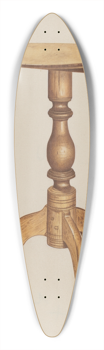 Michael Riccitelli - Occasional Table 39.3 inch art pintail longboard deck