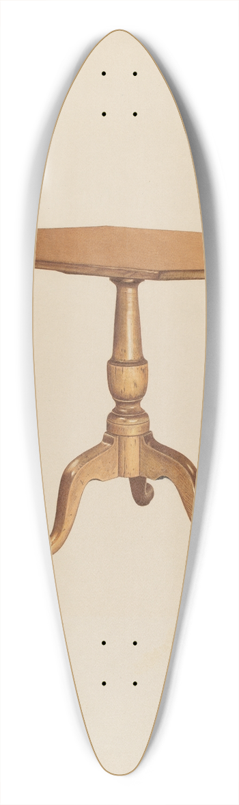 Michael Riccitelli - Table (Tripod) 39.3 inch art pintail longboard deck