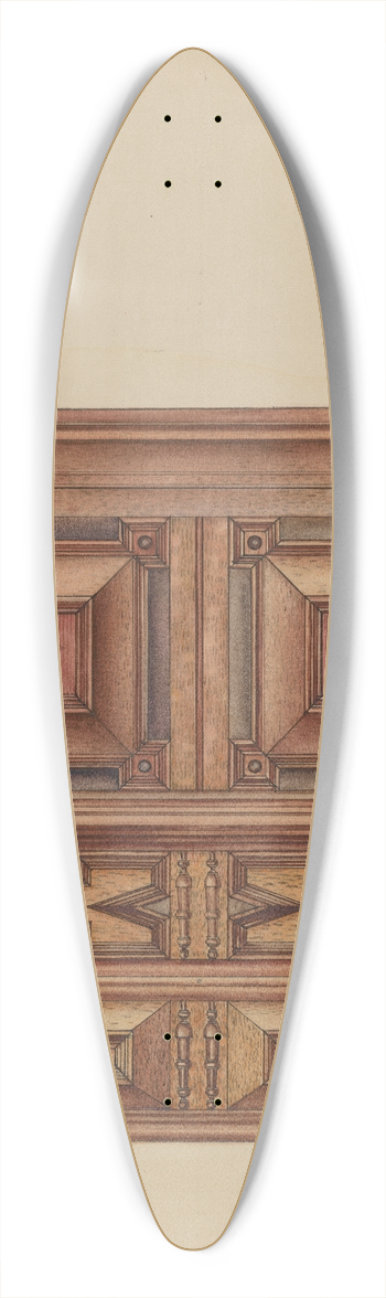 Michael Trekur - Chest (with two drawers) 39.3 inch art pintail longboard deck