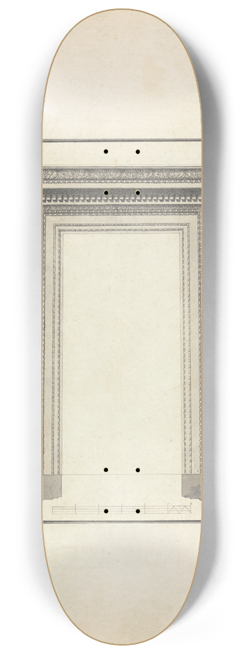 Giovanni Battista Borra - A Doorway from Geramo 8.25 inch art skate deck