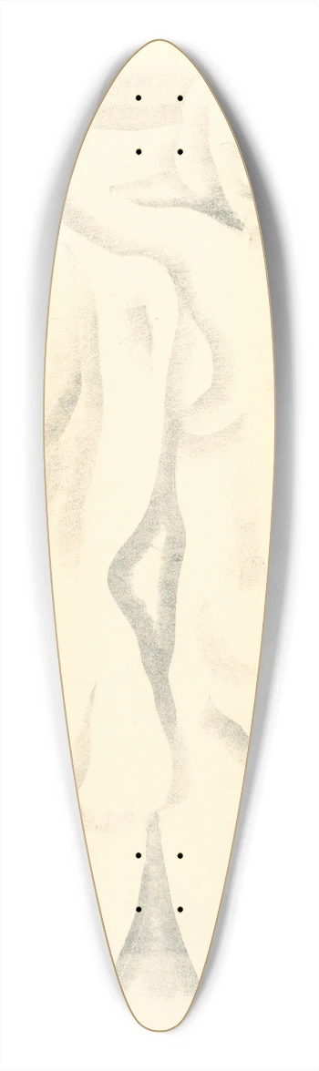 Mikul Galanda - Priateky 39.3 inch art pintail longboard deck
