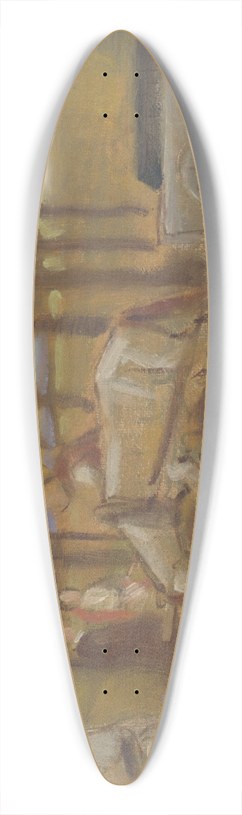Milan Thomka Mitrovsk - Funeral 39.3 inch art pintail longboard deck