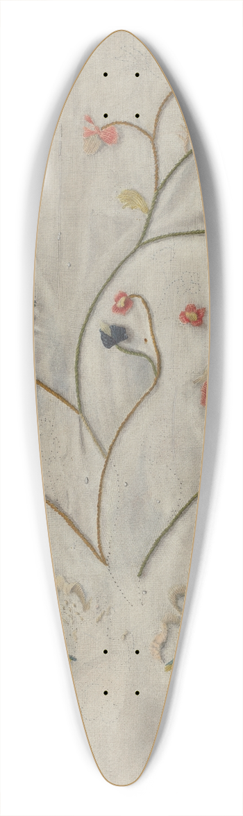 Mildred E. Bent - Bedspread (Detail) 39.3 inch art pintail longboard deck