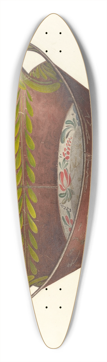 Mildred Ford - Bread Tray 39.3 inch art pintail longboard deck