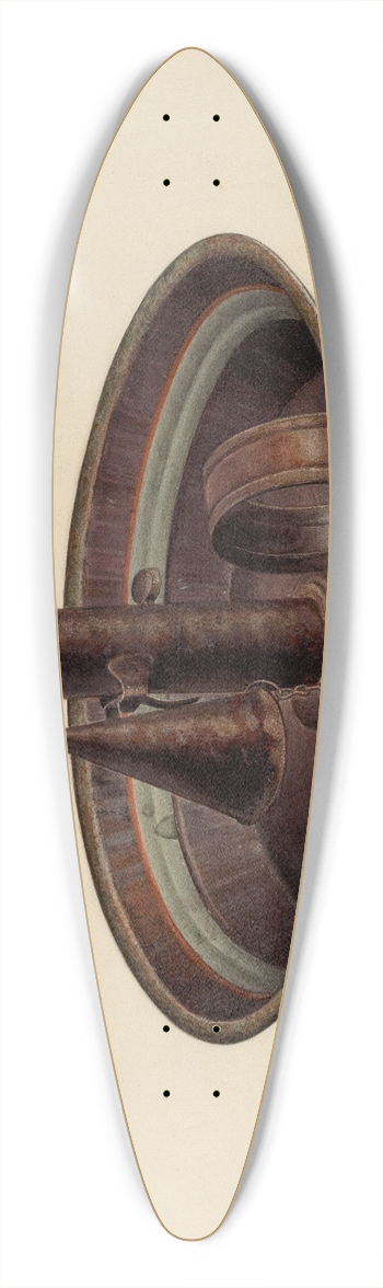 Mildred Ford - Candlestick 39.3 inch art pintail longboard deck