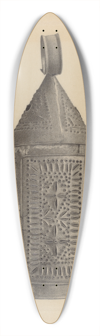 Mildred Ford - Lantern 39.3 inch art pintail longboard deck