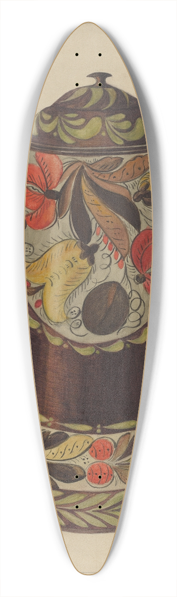 Mildred Ford - Toleware Coffee Pot 39.3 inch art pintail longboard deck