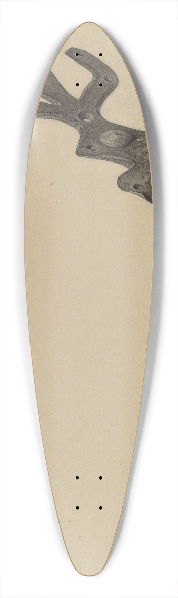Mildred Ford - Tool Box Hasp 39.3 inch art pintail longboard deck