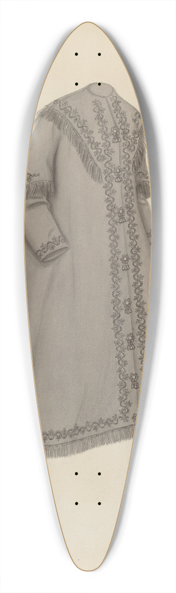 Mina Greene - Coat 39.3 inch art pintail longboard deck
