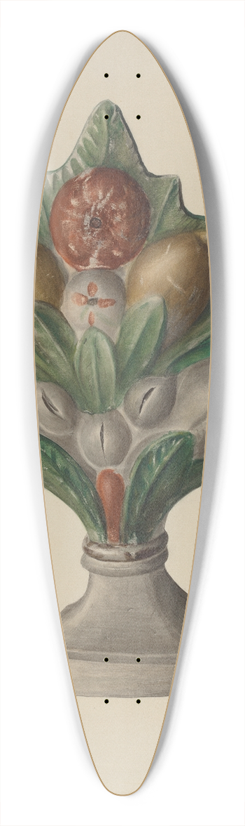Mina Lowry - Mantle Ornament 39.3 inch art pintail longboard deck