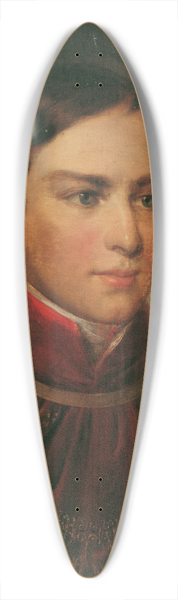 Moritz Michael Daffinger - Der Junge Kaiser Franz Joseph I. 39.3 inch art pintail longboard deck