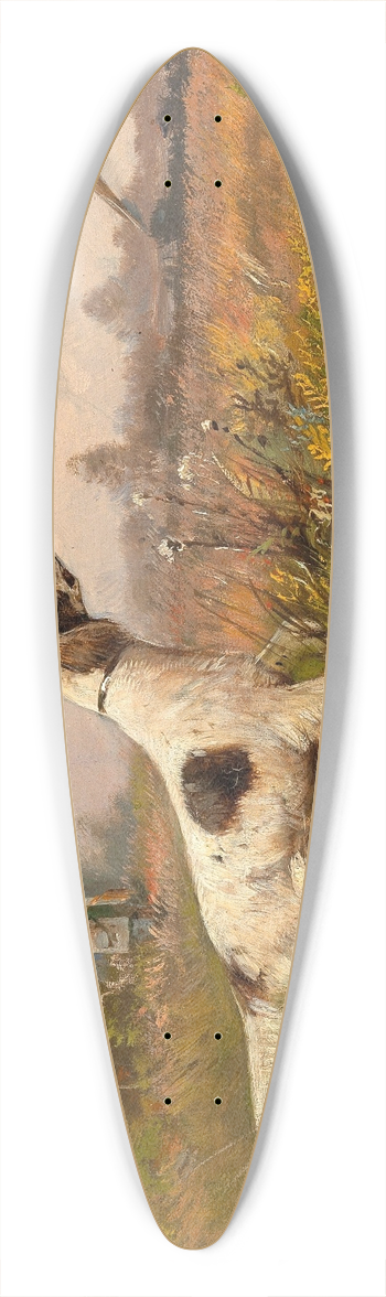 Moritz Mller - A Pheasant Hunt 39.3 inch art pintail longboard deck