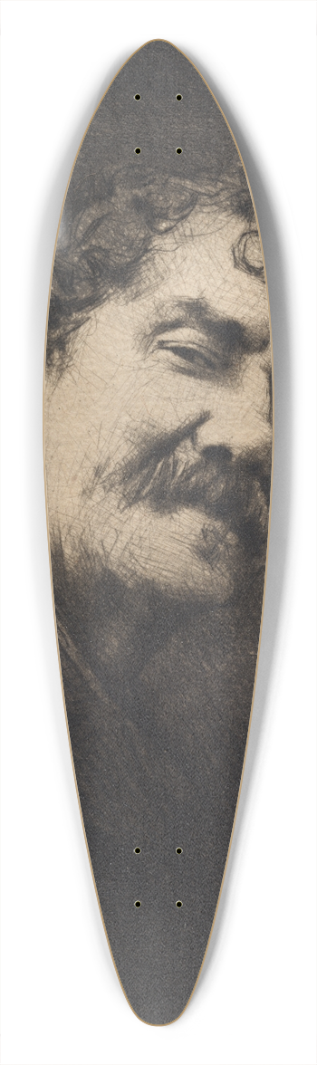 Mortimer Menpes - James MacNeill Whistler 2 39.3 inch art pintail longboard deck