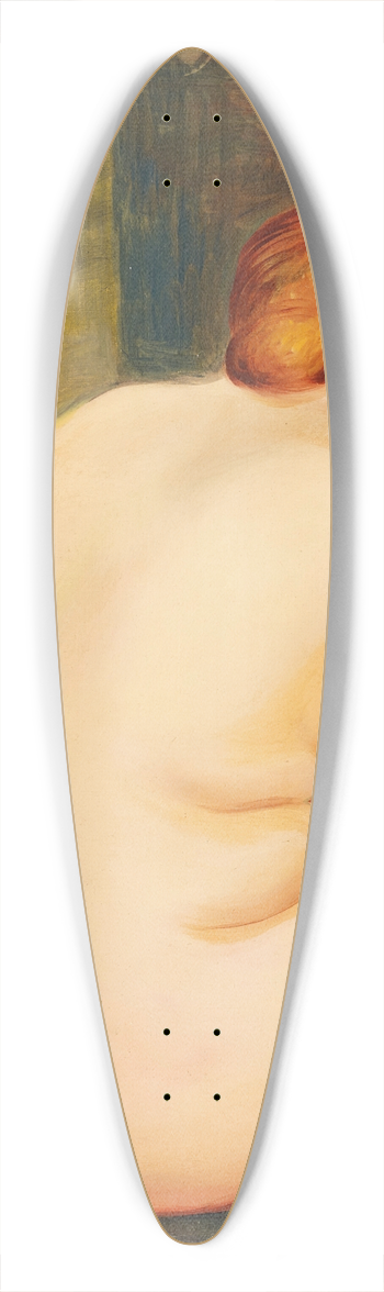Mose Kisling - Nu de dos 39.3 inch art pintail longboard deck