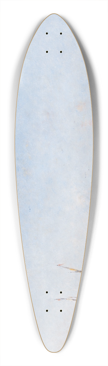 Narcisse Berchre - An Arab Caravan Resting near the Shore 39.3 inch art pintail longboard deck