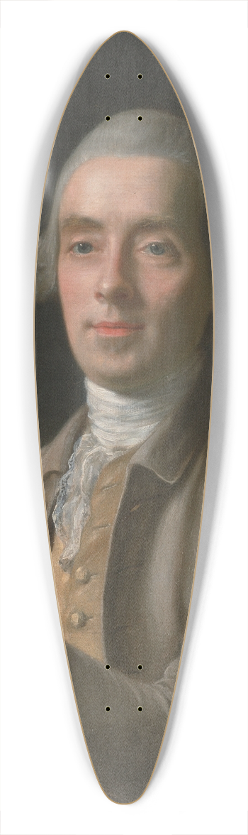 Nathaniel Hone - Benjamin Cole 39.3 inch art pintail longboard deck