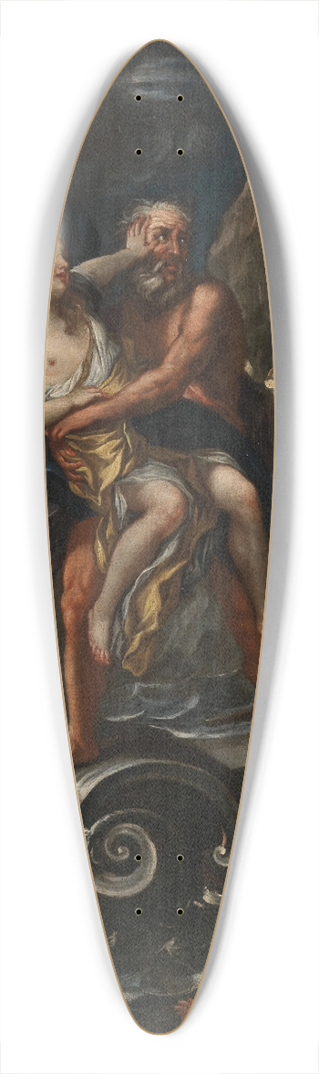 Neapolitan School - The Rape of Proserpine 39.3 inch art pintail longboard deck