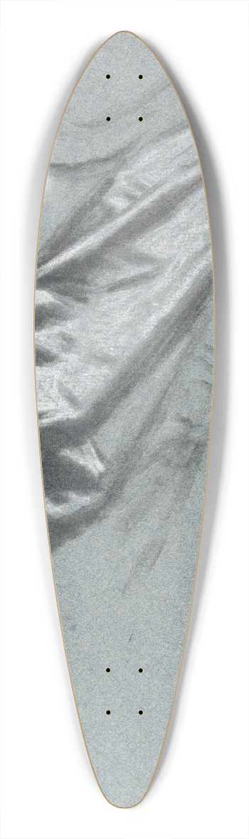 Nicaise De Keyser - Draped Fabric 39.3 inch art pintail longboard deck