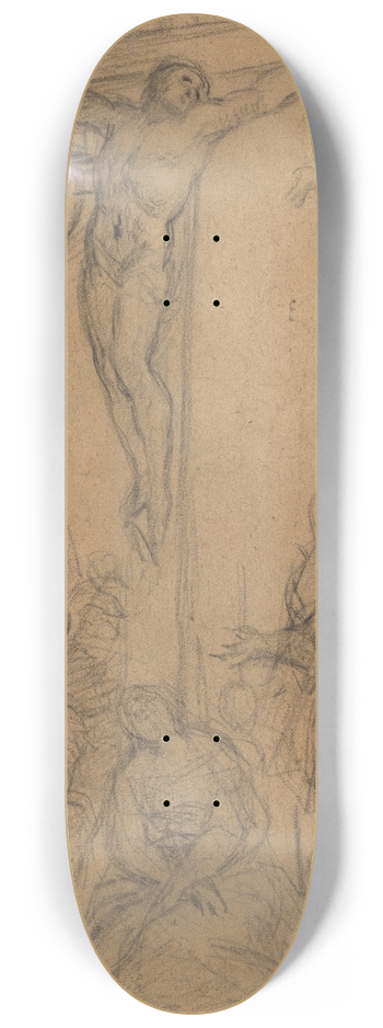 Giovanni Battista Naldini - The Crucifixion 8.25 inch art skate deck