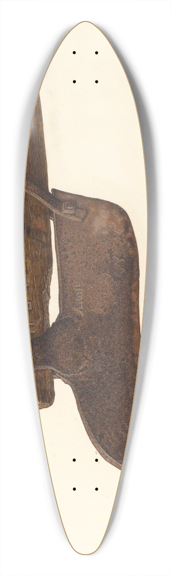 Nicholas Amantea - Brush Cutter 39.3 inch art pintail longboard deck
