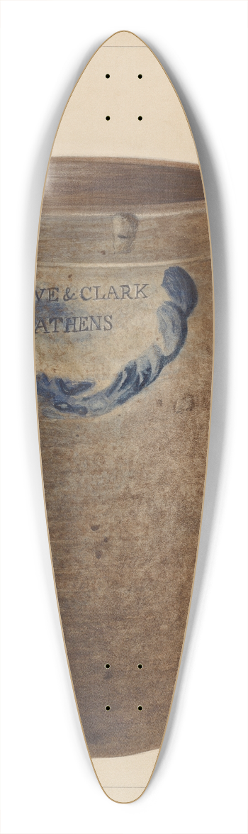 Nicholas Amantea - Crock 39.3 inch art pintail longboard deck