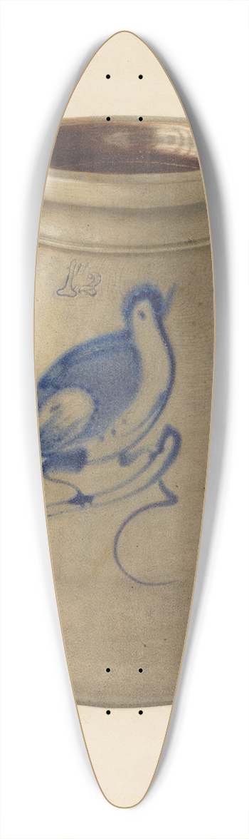 Nicholas Amantea - Jar 39.3 inch art pintail longboard deck