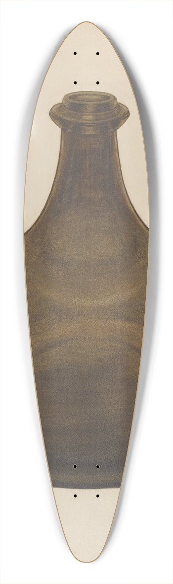 Nicholas Amantea - Liquor Bottle 39.3 inch art pintail longboard deck