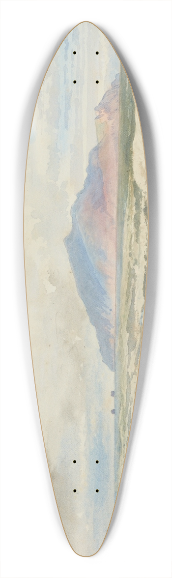 Nicholas Chevalier - Kapiti 39.3 inch art pintail longboard deck