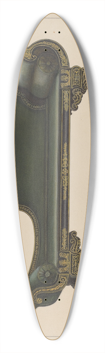 Nicholas Gorid - Sofa 39.3 inch art pintail longboard deck