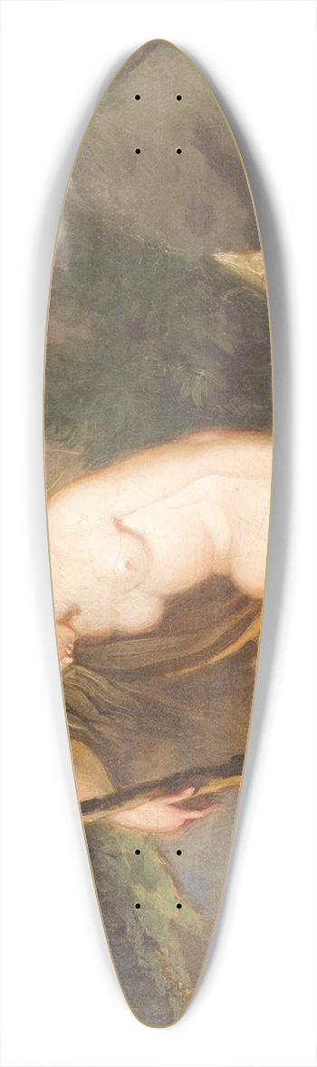 Nicolai Abildgaard - Nature Untamed 39.3 inch art pintail longboard deck