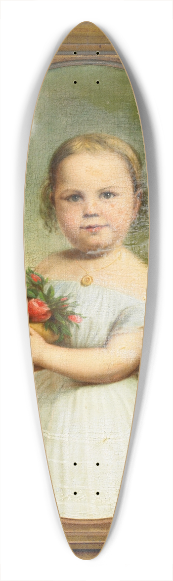 Nicola Marschall - Mary Susan Robbins 39.3 inch art pintail longboard deck
