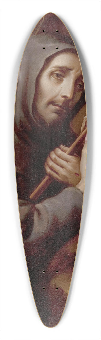 Nicols Enrquez - St. Francis 39.3 inch art pintail longboard deck