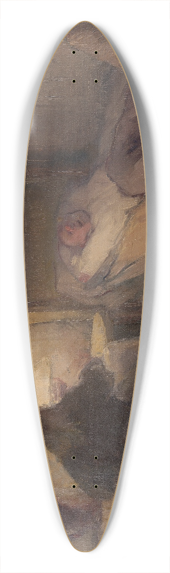 Nikolai Kummits - Evening 39.3 inch art pintail longboard deck